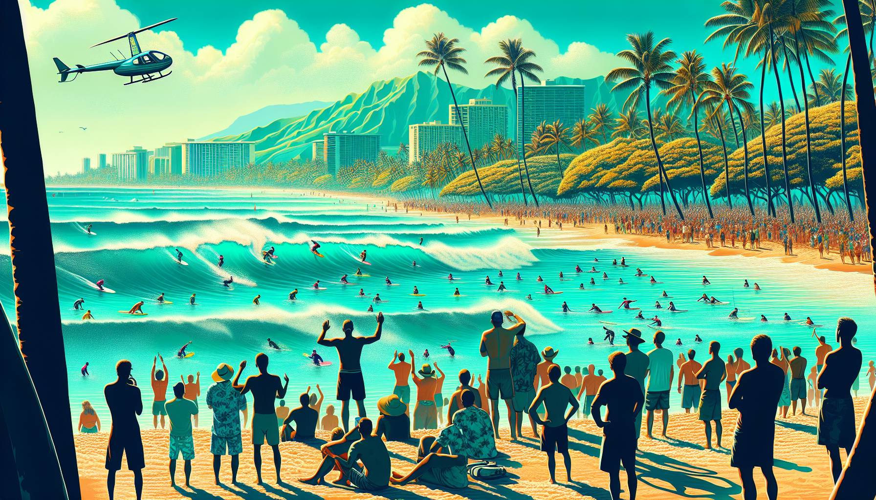 Wave Warriors Triumph: Adaptive Surfing Championships Return to Waikiki