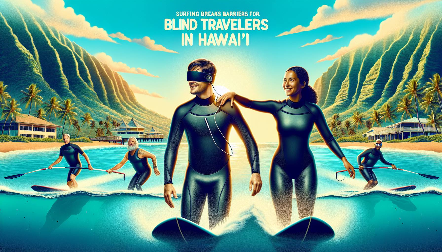 Surfing Breaks Barriers for Blind Travelers in Hawai‘i
