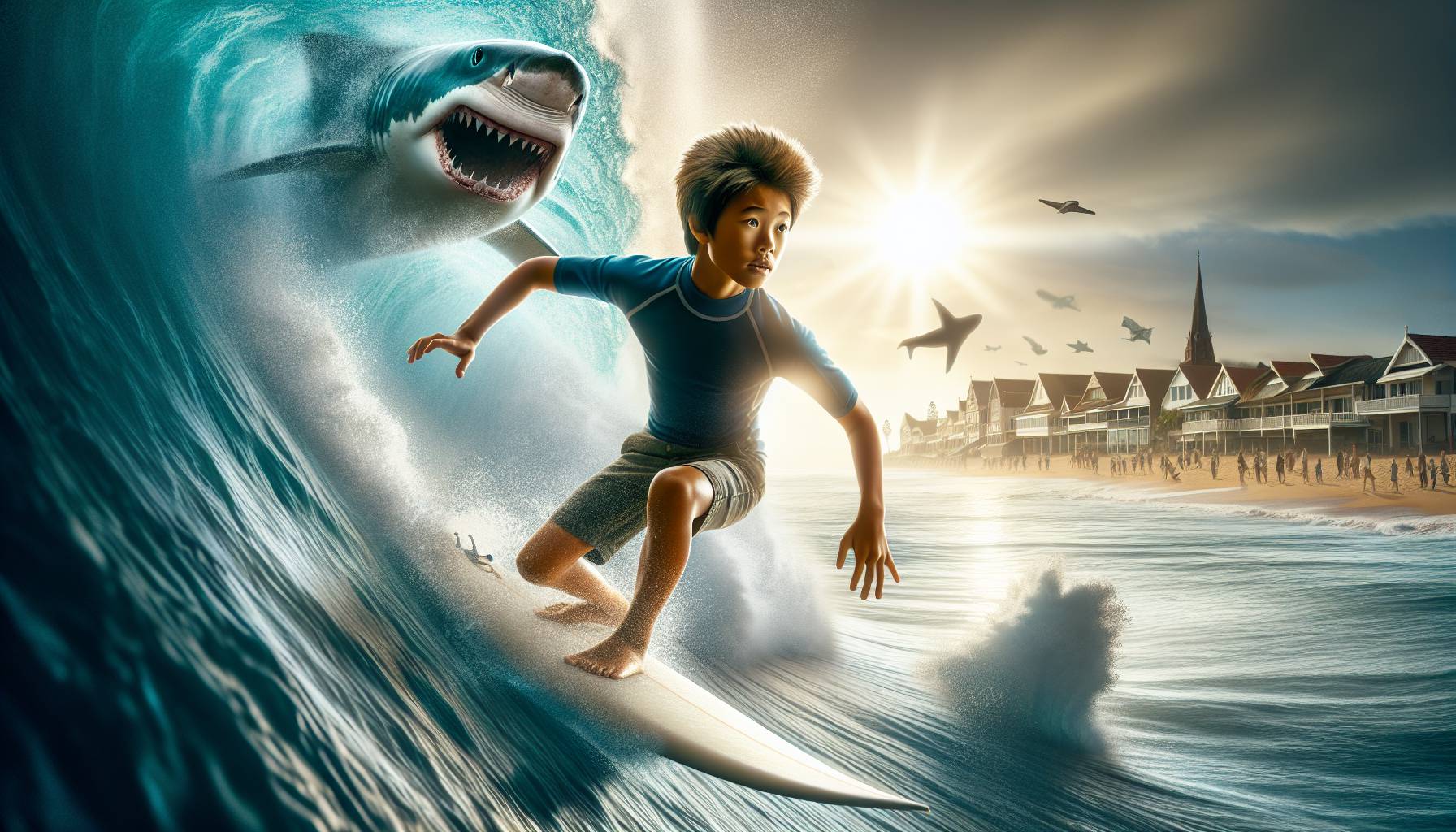 Teen Surfer Unfazed by Shark Attack in World’s Shark Bite Capital