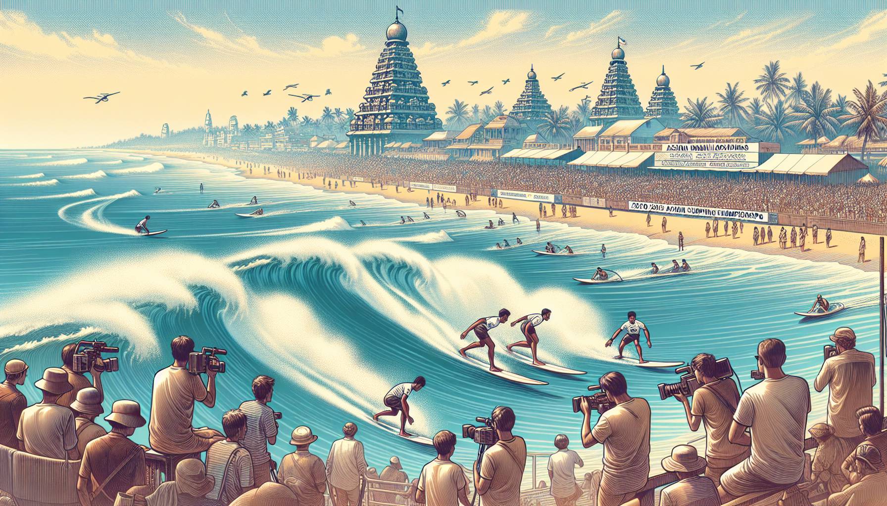 Mamallapuram to Host 2025 Asian Surfing Championships