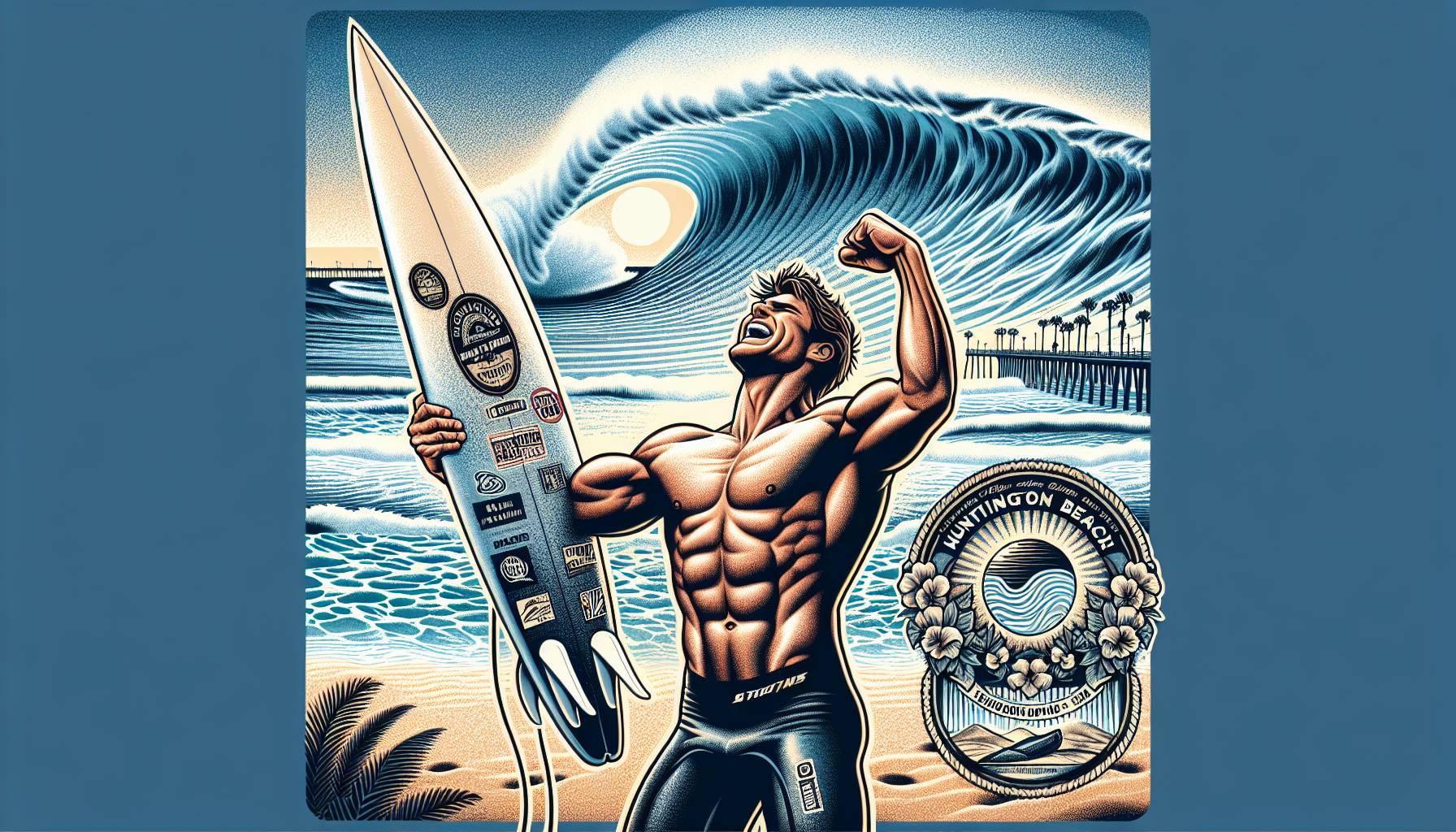 Levi Slawson Wins US Open of Surfing in Huntington Beach